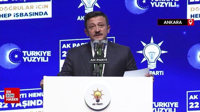 Hamza Dağ, AK Parti 22. Kuruluş Yıldönümü Programı'nda konuştu
