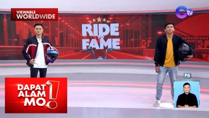 Riders ng Antipolo at Cavite, nagpaandar sa ‘Ride to Fame’ kasama si Jeffrey Talla! | Dapat Alam Mo!