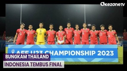 Bikin Malu Thailand, Indonesia Melaju ke Final Piala AFF U-23 2023