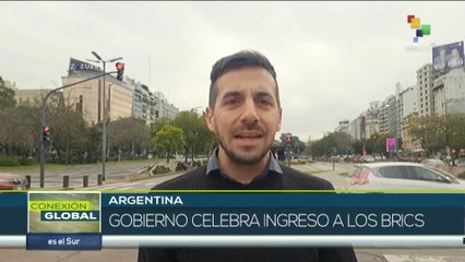 Argentina recibe con alegría su nueva integración a los Brics