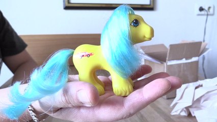 MY LITTLE PONY-UNBOXING PONY POST BABY RACER