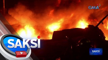 Sunog na tumupok sa 4 na bodega, inabot ng mahigit 17 oras bago tuluyang naapula | Saksi