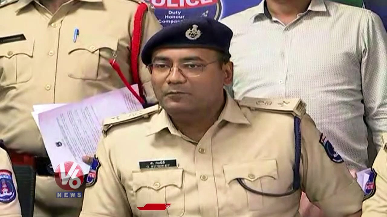 Madhapur DCP Sandeep Explains The  Men Incident _ Chaddi  Gang _ V6 News
