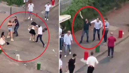 Kadınlara saldırıda bulunan 3 emniyet personeline gözaltı