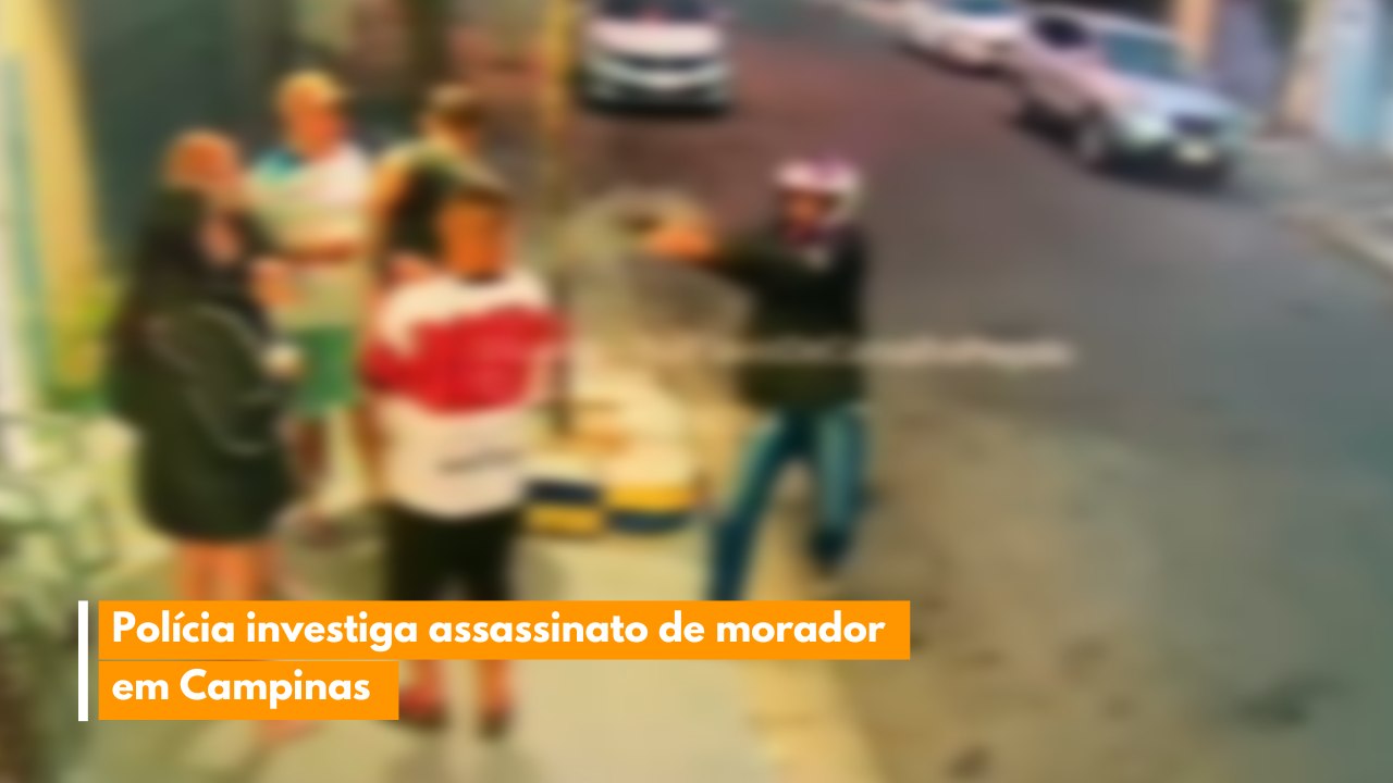 Polícia investiga assassinato de morador em Campinas