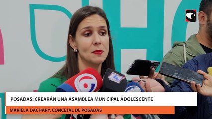Posadas crearán una asamblea municipal adolescente