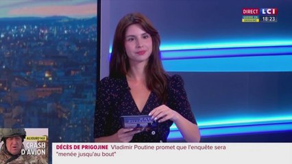 Mort de Prigojine : les condoléances de Poutine - Lucile Devillers sur LCI (24/08/2023)
