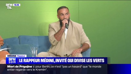 Médine aux journées d'été d'EELV: le rappeur reconnaît la "maladresse" d'avoir utilisé le mot "rescapée"