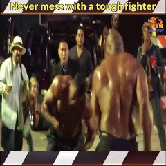 Never bully a tough fighter when you can't afford it