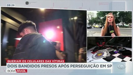 Bandidos são presos após arrastão na zona oeste de SP