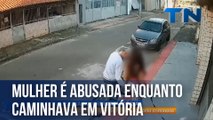 Mulher é assediada durante caminhada em Vitória