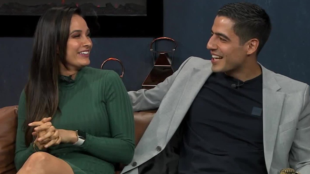 YT ¿Amor en el trabajo? Andrés Vaca y Gina Holguín revelan su historia de amor