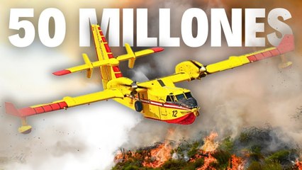 CARO Avión Bombardero de Agua CL-515