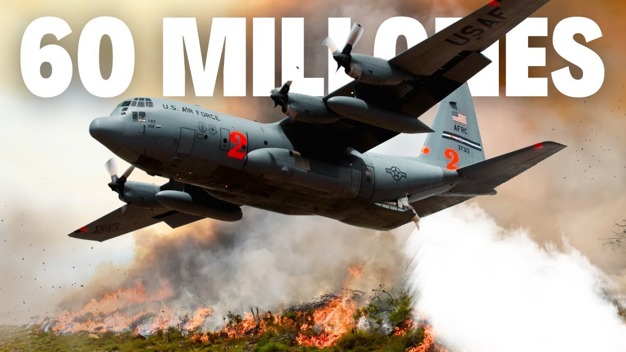 CARO Avión Bombardero de Agua C-130