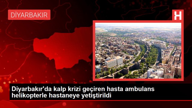 Sağlık Bakanı: Kalp krizi geçiren hasta ambulans helikopterle tedaviye alındı