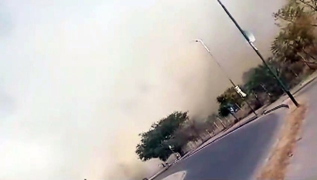 Incendio en zona norte