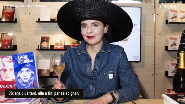 Ca m'a sauvée : Amélie Nothomb anorexique après un viol par quatre hommes, rares et bouleversantes confidences