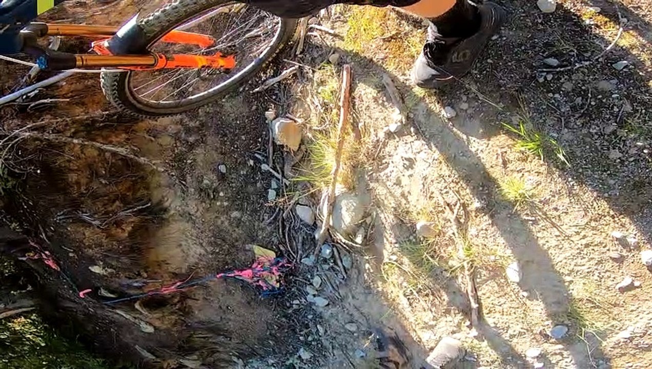 Bike Jump Spill in Crabapple Hits