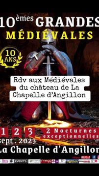 Rdv aux Médiévales du château d’Angillon
