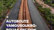 Autoroute Yamoussoukro-Bouaké, section Tiebissou-Bouaké #short