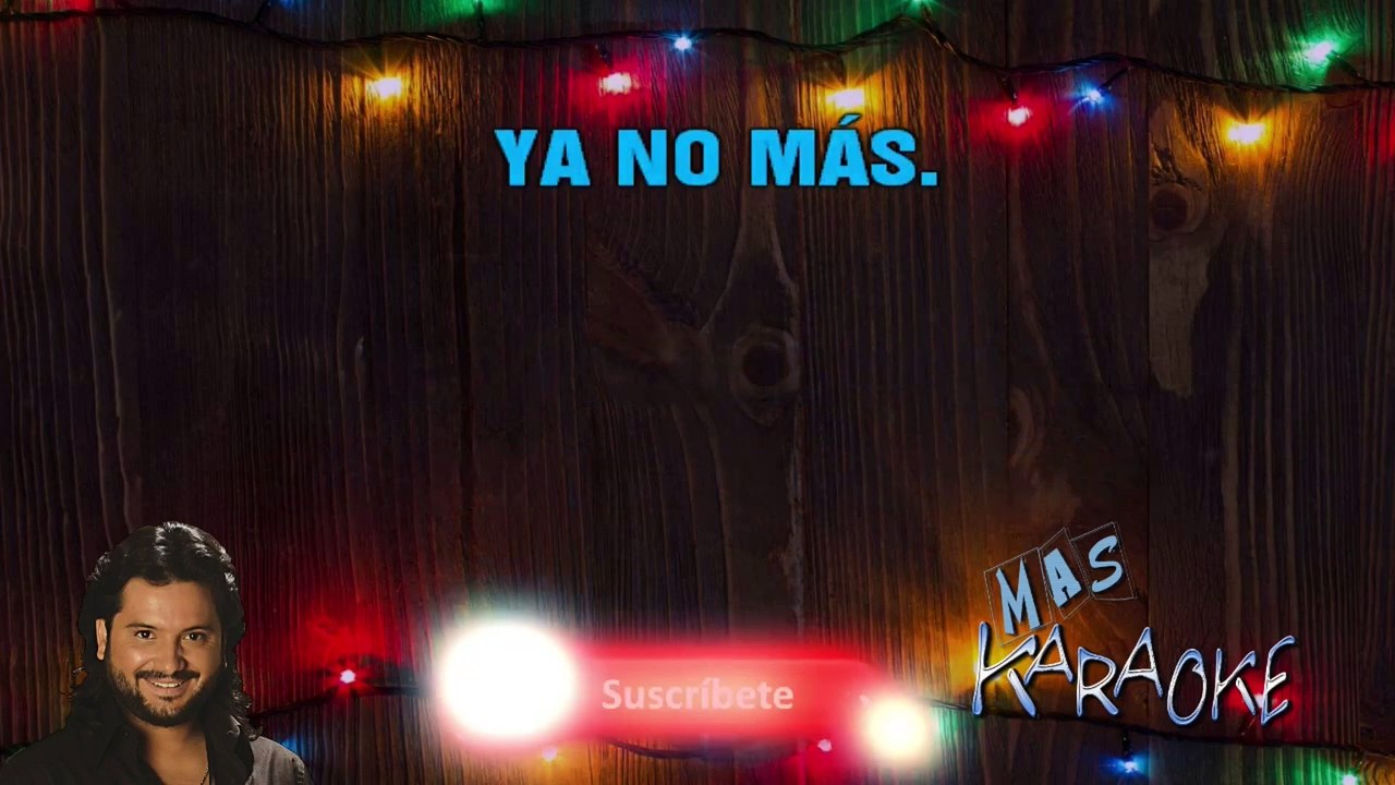 NO SEAS CRUEL - Jorge Rojas (karaoke)