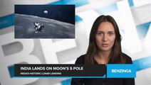 India Lands On Moon's S Pole