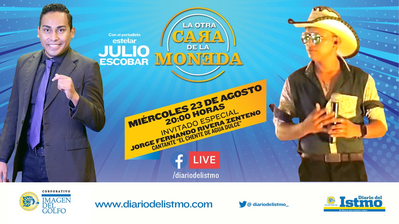 Invitado: Jorge Fernando  "Cantante El Chente de Agua Dulce"  Con: Julio Escobar