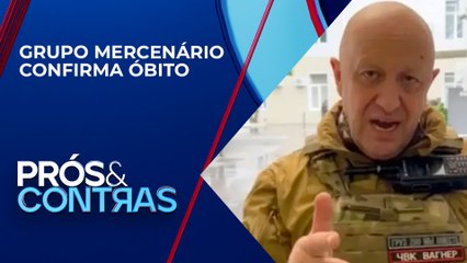Confirmada a morte do líder do Grupo Wagner em queda de avião | PRÓS E CONTRAS