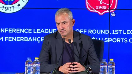 İSTANBUL - Fenerbahçe-Twente maçının ardından - İsmail Kartal (2)