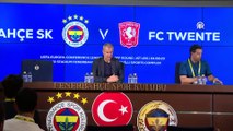 İSTANBUL - Fenerbahçe-Twente maçının ardından - İsmail Kartal (1)