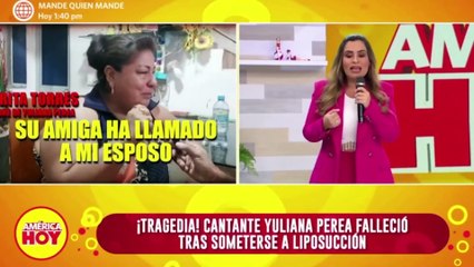 Ruth Karina al borde de la muerte tras someterse a liposucción