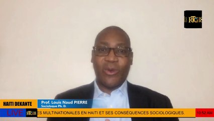 Pwofesè Louis N Pierre swete deplwaman fòs miltinasyonal la dwe respekte aspè legal ak diplomatik yo