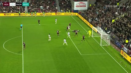 Hearts Vs PAOK 2 half 1 leg Europa Conference League Playoffs