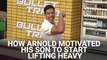 Arnold Schwarzenegger’s Son Joseph Baena Was Overweight In High School. How His Famous Dad Motivated Him To Start Lifting Heavy