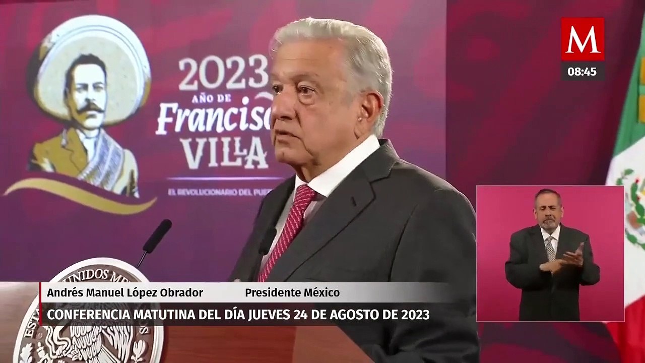 AMLO dice que hay gente de "muy mala fe" en contra de su gobierno