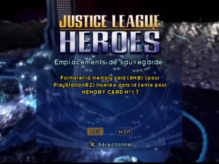 Justice League Heroes online multiplayer - ps2