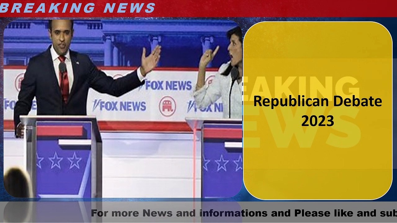 Republican Debate 2023
