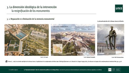La 'damnatio-memoriae' sobre los monumentos públicos en la Antigua Roma III