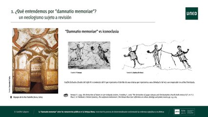 La 'damnatio-memoriae' sobre los monumentos públicos en la Antigua Roma I