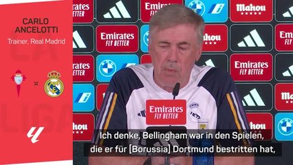 Ancelotti begeistert: Bellingham wächst zum Torgaranten bei Real ⚽