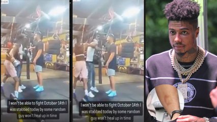 BLUEFACE ARREST IN STABBING INCIDENT Son Wants Him to Quit Gym.