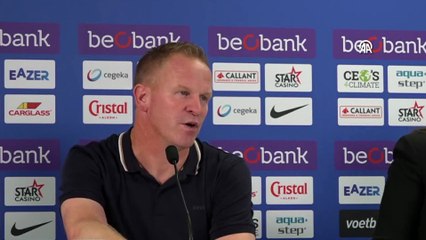 Genk-Yukatel Adana Demirspor maçının ardından - Wouter Vrancken