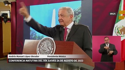 AMLO aclara que detención de implicado de la Estela de Luz se presentó en sexenio de EPN