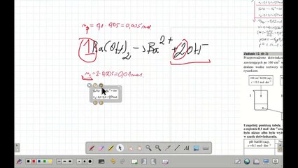 ZADANIE 12 CKE 2018 CZERWIEC pH MIESZANIE ROZTWORÓW