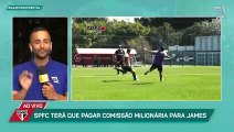 José Pais dá detalhes sobre contrato de James no São Paulo; veja!
