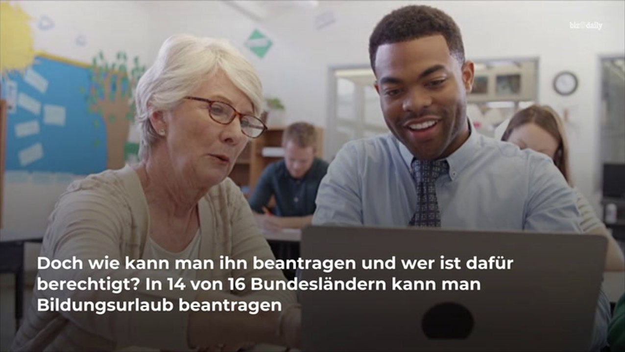Bildungsurlaub: Wer an Anspruch und wie wird er beantragt?
