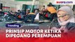 Tingkah Perempuan Saat Service Motor ini Bikin Geleng Kepala, Prinsip Cewek: Selama Ban Motorku Muter, Semua Baik-Baik Aja