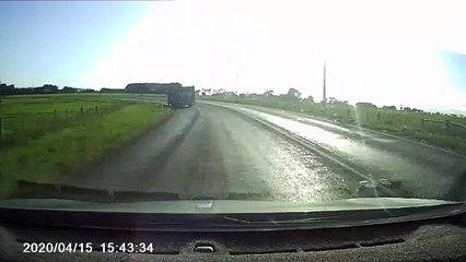 Dashcam footage - August 25, 2023 - The Standard