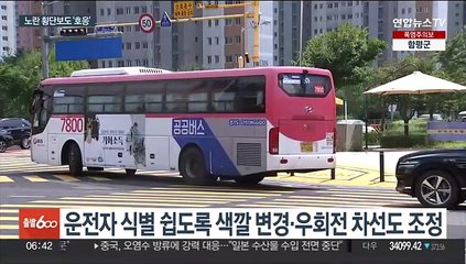 노란 횡단보도…수원시, 스쿨존 안전대책 '호응'