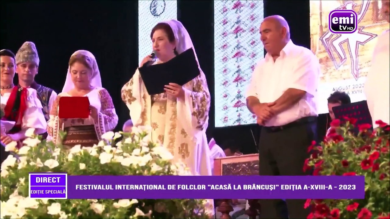 Gheorghita Nicolae - Festivalul International de folclor „Vino acasa la Brancusi” - Targu-Jiu - 24.08.2023